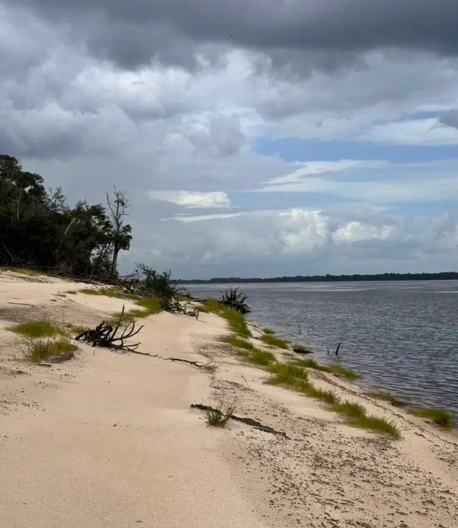 Praia no Rio Negro